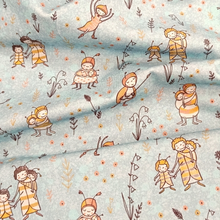 Lillestoff Bio Jersey - Bienchen